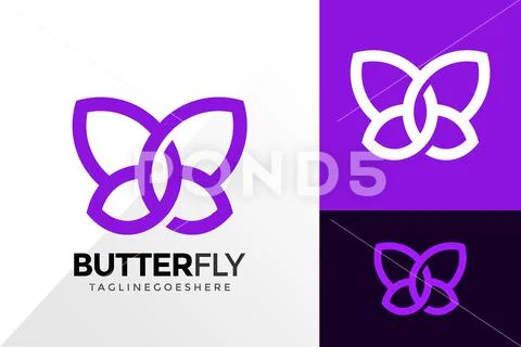 Butterfly beautiful wings icon simple hi-res stock photography and images -  Page 2 - Alamy