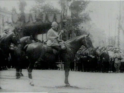 Monarchy / Eastern Europe / 1910-1919 Stock Footage