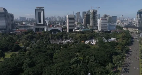 Monas Monument Stock Footage 89846667