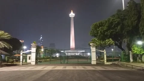 Monas Monument Stock Footage 243059662