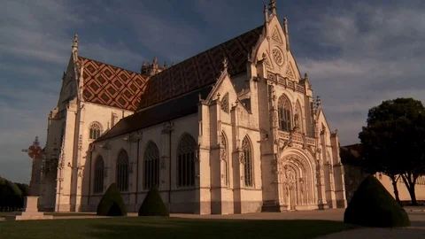 Monastere Royal de Brou 2 Stock Footage 69976360