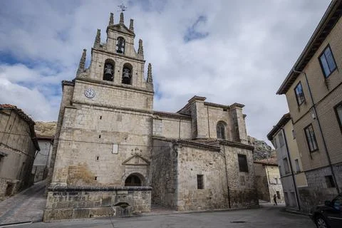 Monasterio de Rodilla, Burgos, Spain Stock Photos