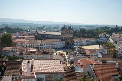 Monastery of Alcobaca Stock Photos