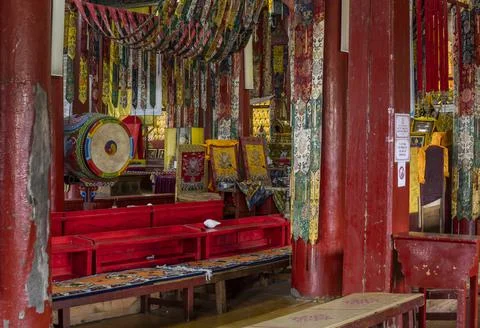 Monastery Amarbayasgalant Mongolia Stock Photos