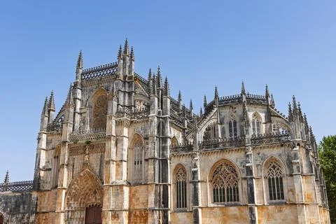 Monastery of Batalha 05 Stock Photos