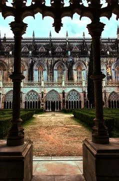 Monastery of Batalha Stock Photos