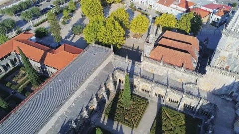 Monastery of Batalha, Portugal Stock Footage 158670037
