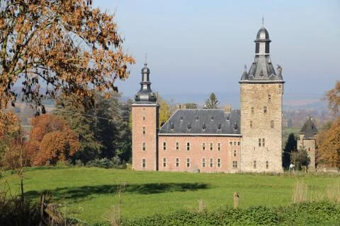 Monastery in a beautiful setting Stock Photos