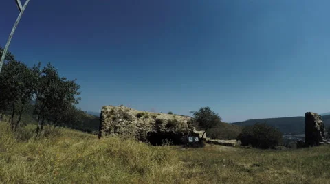 Monastery bell on pole Stock-Footage 61724125
