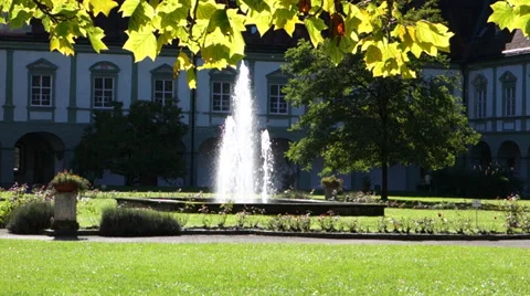 Monastery Benediktbeuern Stock Footage 32720939