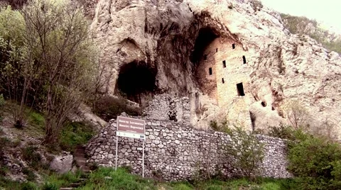 Monastery Blagovestenje Vídeo Stock 62963539