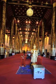 Monastery Chedi Luang Foto stock