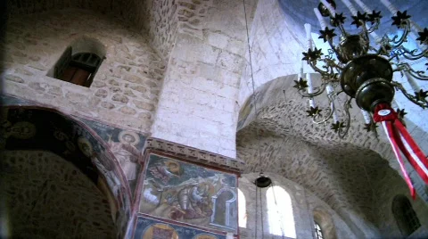 Monastery of the Cross  Stock Footage 608315