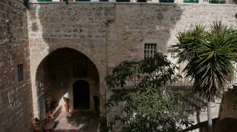 Monastery of the Cross P2 Vídeos de archivo 1078264