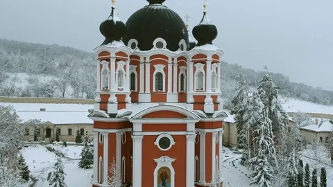 Monastery Curchi Republic Of Moldova Stock Footage 108547540