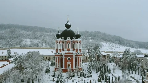Monastery Curchi Republic Of Moldova Stock Footage 108547546