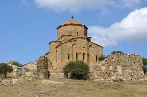 Monastery djvari, georgia Stock Photos