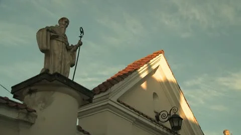 Monastery Stock Footage 10793826