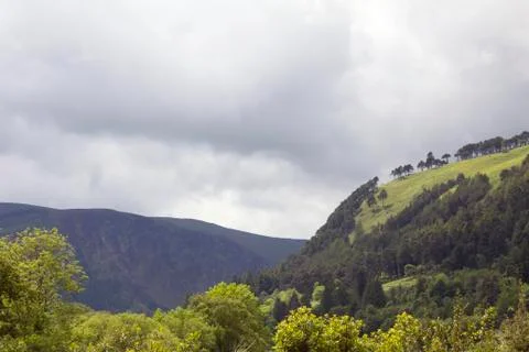 Monastery Glendalough Foto stock