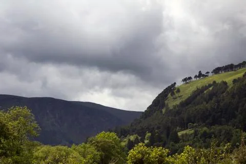 Monastery Glendalough Stock Photos