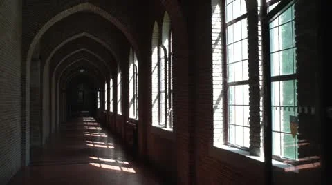 Monastery hall 스톡 동영상 11247683