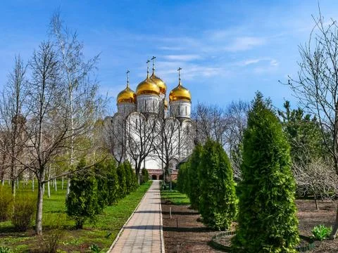 Monastery of the Holy Dormition monastery, the appearance of the Stock Photos