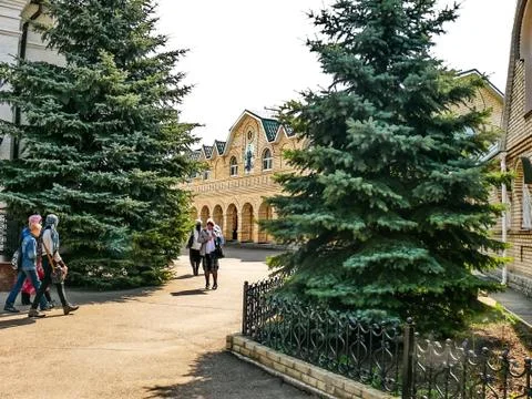 Monastery of the Holy Dormition monastery, the appearance of the Stock Photos