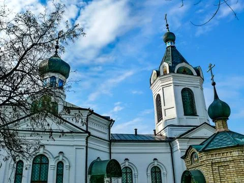Monastery of the Holy Dormition monastery, the appearance of the Stock-Fotos