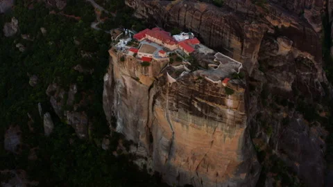 Monastery of the Holy Trinity Video stock 343737900