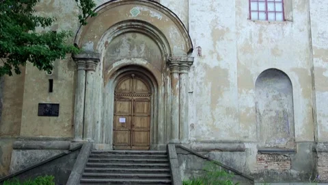 Monastery of the Holy Trinity is a monastery built in Vilnius by the Ruthenia Stock Footage 115896003