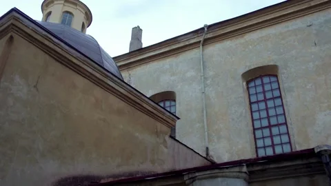 Monastery of the Holy Trinity is a monastery built in Vilnius by the Ruthenia Stock Footage 116122605