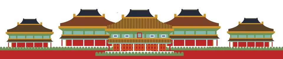 Monastery Illustrazione stock