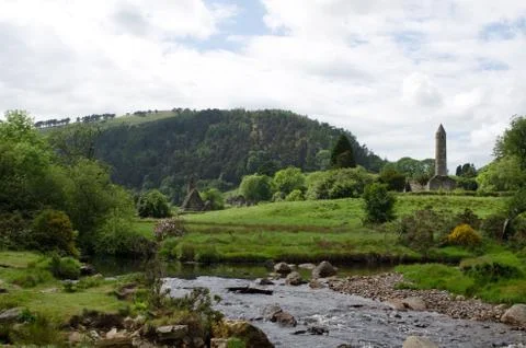 Monastery in Ireland Stock Photos