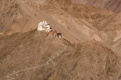 Monastery in Leh, India Stock Photos