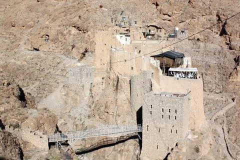 Monastery mar musa Stock Photos