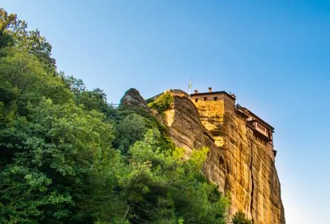 Monastery Meteora Greece Stock Photos