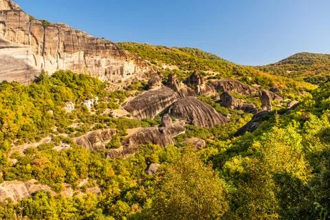 Monastery Meteora Greece Stock Photos