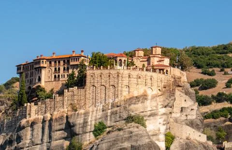 Monastery Meteora Greece Foto stock