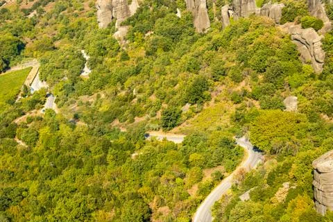 Monastery Meteora Greece Stock Photos