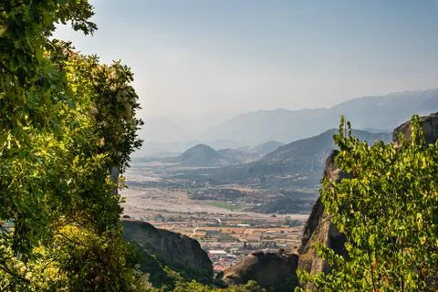 Monastery Meteora Greece Stock Photos