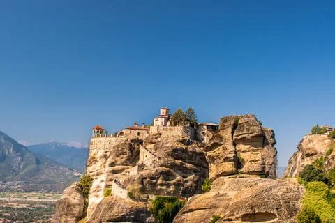 Monastery Meteora Greece Foto stock