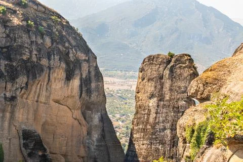 Monastery Meteora Greece Stock Photos