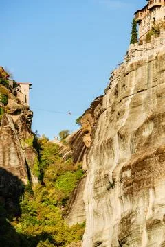 Monastery in Meteora, Greece Stock Photos
