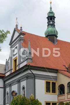 Monastery of Minorities in Cesky Krumlov Stock Photos