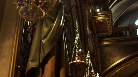 Monastery of Montserrat Video stock 172391691