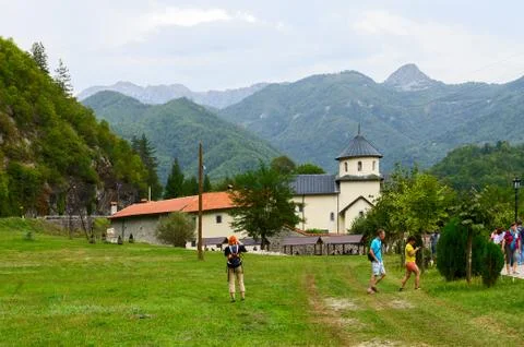 Monastery Moraca, Montenegro Stock Photos