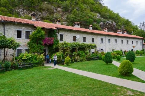 Monastery Moraca, Montenegro Foto stock