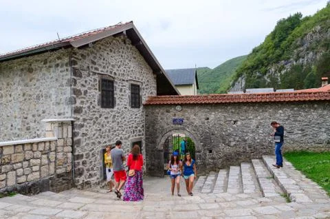 Monastery Moraca, Montenegro Stock Photos
