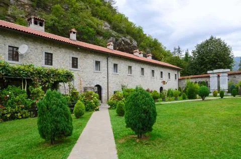 Monastery Moraca, Montenegro 스톡 사진