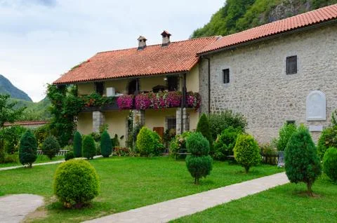 Monastery Moraca, Montenegro Stock Photos
